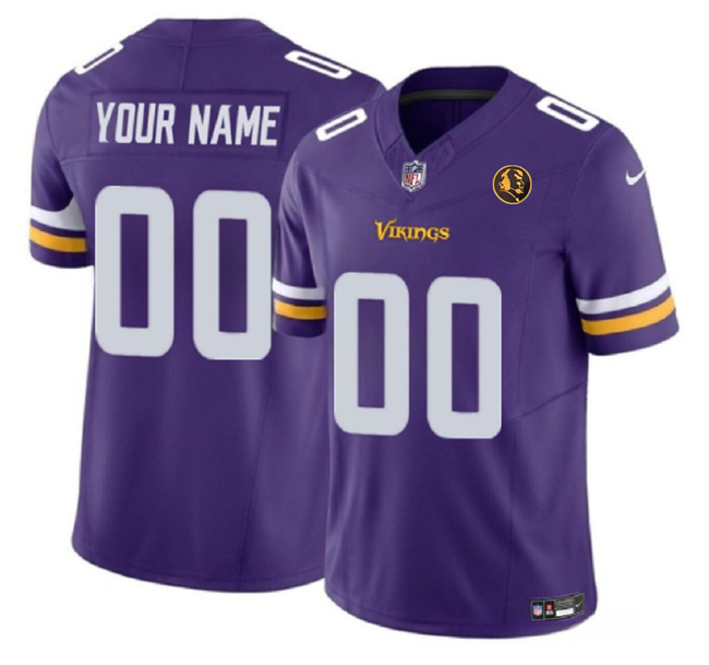 Custom Minnesota Vikings Vapor F.U.S.E. Limited Jersey